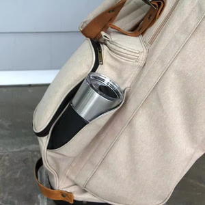 Bolsas de <span class=keywords><strong>Golf</strong></span> Personalizadas de Estilo Clásico Sunday Walker, las Mejores Bolsas de <span class=keywords><strong>Golf</strong></span> Vintage de Lona Encerada Color Marfil - Product Image 4