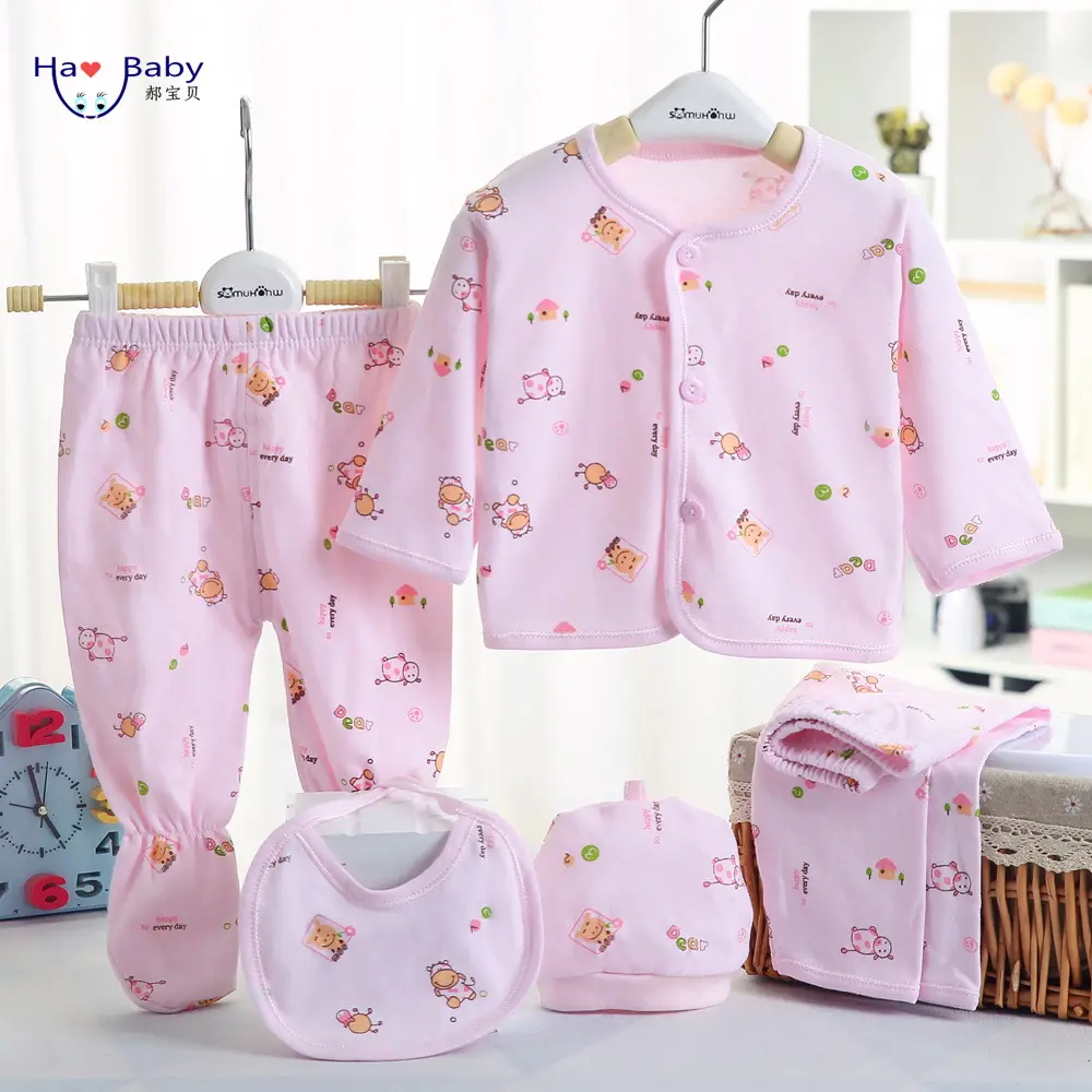 Hao Baby Clothes Boutique FiveのSet New Born Baby Clothes Underwear Four Seasons Cotton Clothing Sets