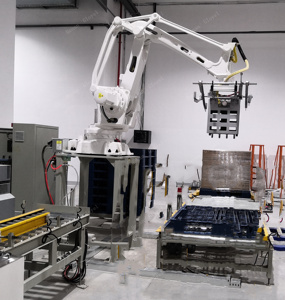 Machine d'ensachage automatique de ciment en plastique avec palettiseur robotisé, capacité de 400-600 sacs/heure - Product Image 6