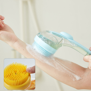 Nuevo cepillo para gatitos, cepillo para baño de mascotas, suministros para mascotas, cepillo para champú con mango largo, cepillos de limpieza, cepillo de ducha para mascotas - Product Image 5