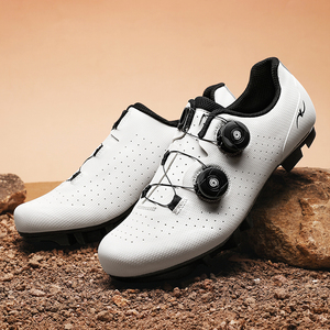 Chaussures de cyclisme sur route auto-bloquantes, respirantes, légères et anti-humidité avec <span class=keywords><strong>semelle</strong></span> en fibre de <span class=keywords><strong>carbone</strong></span> pour la course et le VTT - Product Image 6