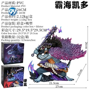 Una pieza Yonkou <span class=keywords><strong>Kaido</strong></span> bestia forma Mar <span class=keywords><strong>figura</strong></span> estatua modelo ornamento coleccionable regalo Anime al por mayor - Product Image 2