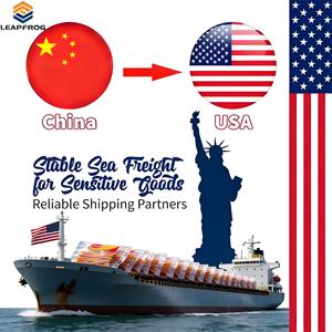Expédition maritime LCL+Express porte-à-porte stable Chine-USA pour bâtonnets de snacks épicés, gelées, thé aux perles et fruits, avec assurance et dédouanement - Product Image 1