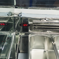 Vitrine Réfrigérée pour Glaces au Yaourt avec Logo Personnalisé