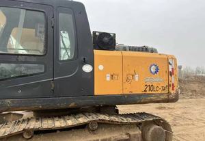 Excavadora de Orugas Multifuncional Usada Original de Corea, Hyundai 210LC de Alta Eficiencia, Hyundai 140W 210W en Buen Estado en Venta - Product Image 5