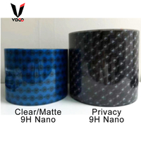 Intimité/clair/mat 9H Nano verre Anti-choc protecteur matière première protecteur d'écran rouleau matériel