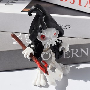Vashine Figurine articulée squelette imprimée en 3D en PLA souple et coloré, matériaux écologiques, jouet articulé pour Halloween - Product Image 1