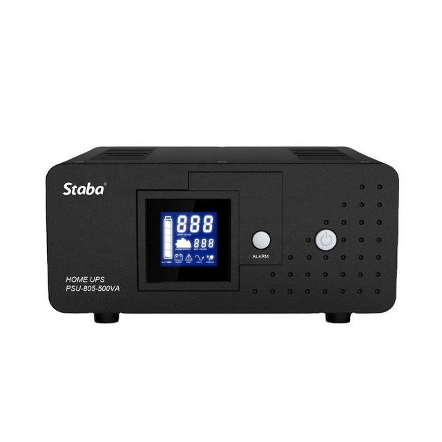 Desk Top Home Inverter UPS 500VA Power Supply for 12V 220V Pure Sine Wave