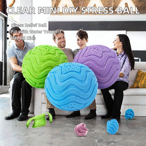 Mini ballon vide en silicone transparent pour remplir d'eau, jouet anti-stress et de décompression DIY, pour les 14 ans et plus, unisexe - Product Image 2
