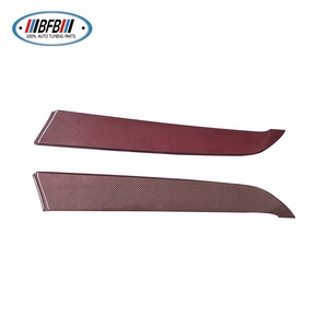 Kit Interni in Fibra di Carbonio 8 Pezzi, Copertura Cruscotto Rosso e Nero per <span class=keywords><strong>Mercedes</strong></span> <span class=keywords><strong>Classe</strong></span> <span class=keywords><strong>V</strong></span> <span class=keywords><strong>Vito</strong></span> W447 V260 dal 2017 in poi - Product Image 5