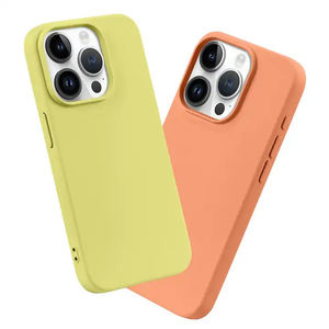 Custom LOGO Mutil colori <span class=keywords><strong>Cover</strong></span> per telefono cellulare iPhone custodie in <span class=keywords><strong>Silicone</strong></span> per <span class=keywords><strong>Apple</strong></span> iPhone custodia in <span class=keywords><strong>Silicone</strong></span> 12 13 14 15 Pro Max - Product Image 2