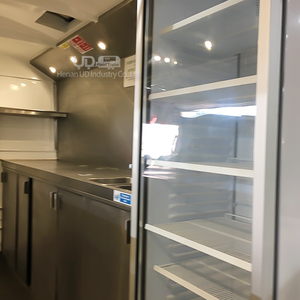 Chariot de restauration <span class=keywords><strong>mobile</strong></span> de taille personnalisée pour café, thé, jus, hot-dogs, cuisine <span class=keywords><strong>mobile</strong></span>, camion à pizza - Product Image 6