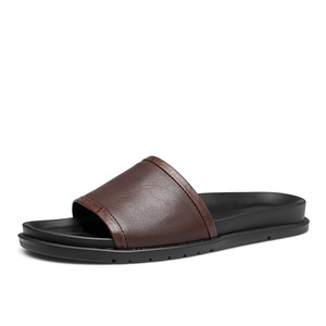 Chaussons d'été décontractés pour hommes à semelle épaisse antidérapante, modèle 20, pour l'extérieur, style professionnel, chaussures de luxe de créateur, accessoires de chaussures - Product Image 1
