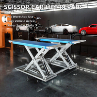 Lève-voiture à ciseaux hydraulique Tianhong GS50SSE 5.0T, équipement de réparation automobile pour garage, certifié CE