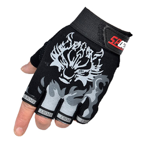 Guanti da Ciclismo RIDERACE Mezze Dita per <span class=keywords><strong>Uomo</strong></span>, Guanti Estivi per Sport, Moto e Bicicletta, Guantes Ciclismo per Mountain Bike e Bici da Strada - Product Image 2