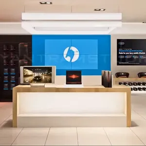 Pioneer design de interiores para computador, venda quente para computador loja de celular eletrônica