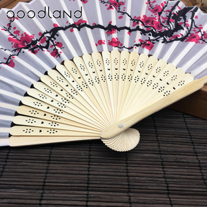 Abanico de Tela Chino-Japonés Económico para Bodas, Personalizado con Caja de Regalo - Product Image 5