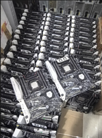 TF Motherboard X99 X ATX mendukung LGA2011-3 E5 V3 V4 DDR3 4 REC memori NON-ECC