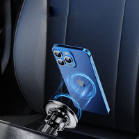 Support magnétique pour voiture pour iPhone, fixation sur grille d'aération