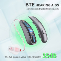 JINGHAO China DW2 Nouveau Produit Léger RIC BTE Aides Auditives Numériques Rechargeables