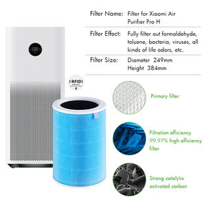 Filtro de suministro de fábrica reemplazo hogar H13 compatible con Xiaomi Mi purificador de aire 3C 3H <span class=keywords><strong>3</strong></span> 2C 2H 2S Pro piezas de purificador de aire - Product Image 4