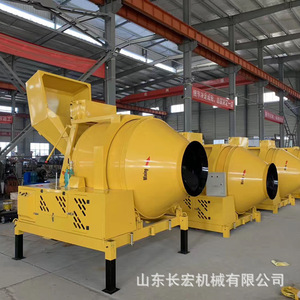 เครื่องผสมคอนกรีตเคลื่อนที่ Jzc350 แบบดีเซล พร้อมเครื่องยนต์ บำรุงรักษาง่าย สำหรับงานก่อสร้าง - Product Image 1