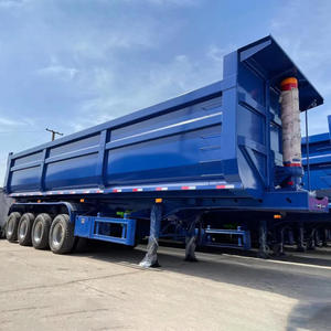 Semirremolque Volquete Hidráulico de Acero de Alta Calidad con Forma de U, Remolques de Camión con Descarga Trasera, Capacidad de 25001-30000 kg - Product Image 5