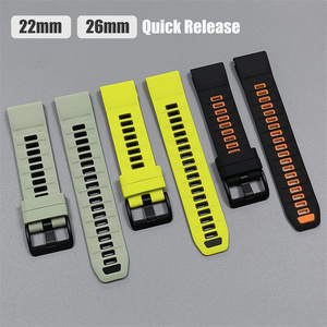 Montre intelligente 22mm 26mm à dégagement rapide 20mm Sport <span class=keywords><strong>Bracelet</strong></span> de montre QuickFit en silicone pour Garmin <span class=keywords><strong>Fenix</strong></span> 8 E 7 6 5 <span class=keywords><strong>Bracelet</strong></span> - Product Image 4