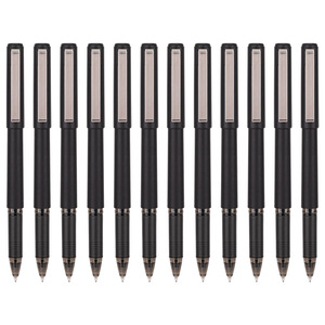 Deli S35 Neutral <b>Pen</b> 0.7mm Bullet Tip Black Ink Business Signature <b>Pen</b> - Product Image 2