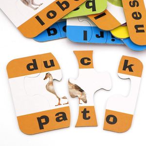 Rompecabezas de Alfabeto de Aprendizaje de Ortografía para Niños, Personalizado, <span class=keywords><strong>24</strong></span> <span class=keywords><strong>Piezas</strong></span>, Rompecabezas Alfanumérico de Cartón - Product Image 6