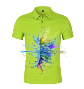 ออกแบบเสื้อโปโลพื้นฐานสำหรับวัยรุ่น ผ้าโพลีเอสเตอร์ 100% น้ำหนักเบา 220 กรัม ผ้าถัก ปรับแต่งได้ เสื้อยืดแขนยาวสำหรับฤดูใบไม้ร่วง พร้อมลายพิมพ์ - Product Image 3