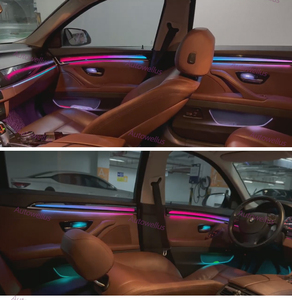 Illuminazione Ambientale per Auto Symphony 64 Colori Arcobaleno per <span class=keywords><strong>BMW</strong></span> Serie 5 <span class=keywords><strong>F10</strong></span> F11 F18 2011-2017, Luci <span class=keywords><strong>LED</strong></span> per Interni Auto - Product Image 6