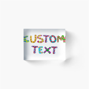 Nhà Máy Trực Tiếp Tùy Chỉnh In Ấn Rõ Ràng <span class=keywords><strong>Acrylic</strong></span> Khối Đứng Miễn Phí <span class=keywords><strong>Acrylic</strong></span> Ảnh Khối - Product Image 4