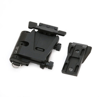 Loupe 90 ° Flip-to-Side Mount Base Support QD Quick Release/Detach Base pour G23 G33 G43 G45 3X 5X Magnifier
