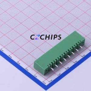 KF2EDGVM-5.0-8P Plug-in Terminal Block Through hole,P=5mm Connector Board-to-Board / Socket - Closed Screw Fixing 1x8P 5mm - Product Image 2