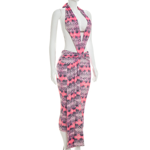Viviblook J26JP199 Combinaison décontractée pour femme, nouvelle combinaison sexy sans manches, dos nu, à lacets, pour soirée, une pièce - Product Image 4