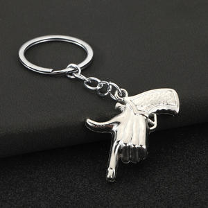 Yujiantong Cross-border Best-seller in lega di gesto chiave ciondolo in acciaio titanio Hip-hop Rock retrò Punk <span class=keywords><strong>Personalit</strong></span> - Product Image 4