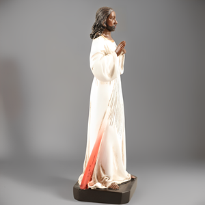 Estatuas Religiosas Católicas de Resina al por Mayor de Fábrica, Estatua de la Divina Misericordia de <span class=keywords><strong>Jesucristo</strong></span>, 7.87'' de Alto - Product Image 4