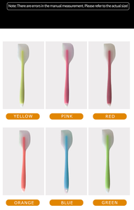 Todos los colores Utensilios de cocina de silicona resistentes al calor Espátula de mantequilla antiadherente para hornear y cocinar - Product Image 5