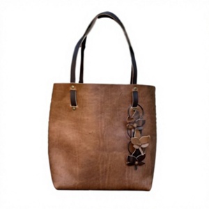Women's BS INTERNATIONAL Durable Genuine Leather Clutch Zipper Closure Lightweight Waterproof Shoulder/Cross-Body Strap 2-2.9L - Product Image 2