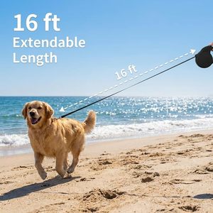 Wholesale Double Head Dog Traction <b>Rope</b> <b>Led</b> Light Automatic Retractable Pet Multifunctional Dog Leash with Light Poop Dispenser - Product Image 3