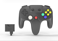 2.4G Wireless Remote Joystick Controller Game Pad Joypad untuk Nintendo 64 Gamepad Joypad N64 Video Console Accessories 2.4GHz