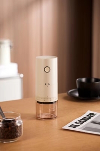 Macinacaffè elettrico portatile con 38 impostazioni regolabili, macinacaffè ricaricabile per uso domestico - Product Image 5