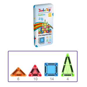 Bloques de Construcción Magnéticos Mini de <span class=keywords><strong>3</strong></span>.75cm, Montessori STEM, <span class=keywords><strong>para</strong></span> Niños Preescolares, Viajes, ABS, EN71, ASTM, CPC, CE - Product Image 3
