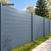 Clôture de balcon en aluminium résistante aux UV, écologique et imperméable pour une utilisation en extérieur