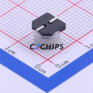 Condensateur électrolytique en aluminium SMD EEEHA1E220AP, SMD, D6.3xL5.4mm 22uF 20% 25V 55mA-120Hz - Product Image 2
