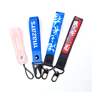 中国メーカー格安印刷キーストラップウェイ携帯電話ポリエステルストラップ付きロゴカスタム - Product Image 3