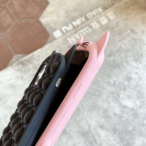 Thời trang bong bóng mềm Silicone giải nén chống sốc điện thoại trường hợp bìa cho 6 7 8 cộng với điện thoại di động - Product Image 4