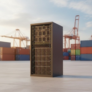 Armoire métallique fermée à cadre ouvert pour serveur de centre de données, pour l'hébergement d'équipements informatiques - Product Image 5