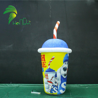 Vente directe usine : Gobelet gonflable personnalisé, bouteille gonflable publicitaire, forme décorative pour événements